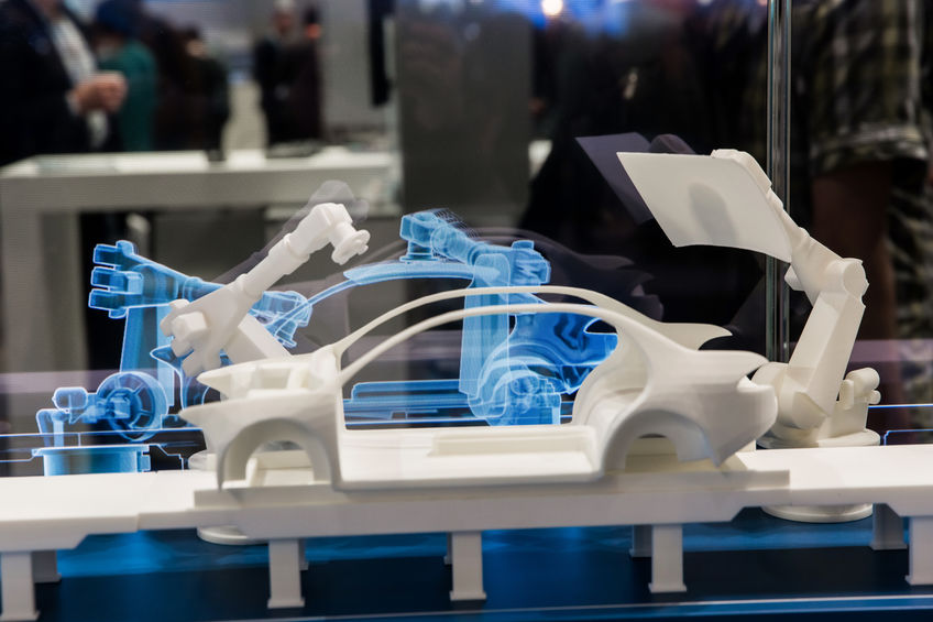 Digital Twin with Apache Kafka - Simulating of car manufacturing by robots on Siemens