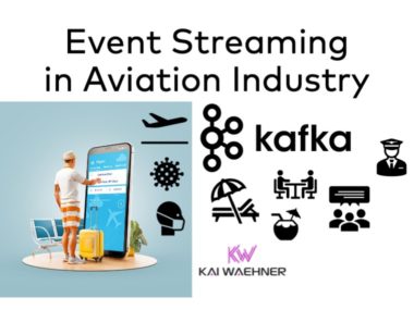 Apache Kafka in Aviation Industry including Airlines Airports Manufacturing Retail GDS