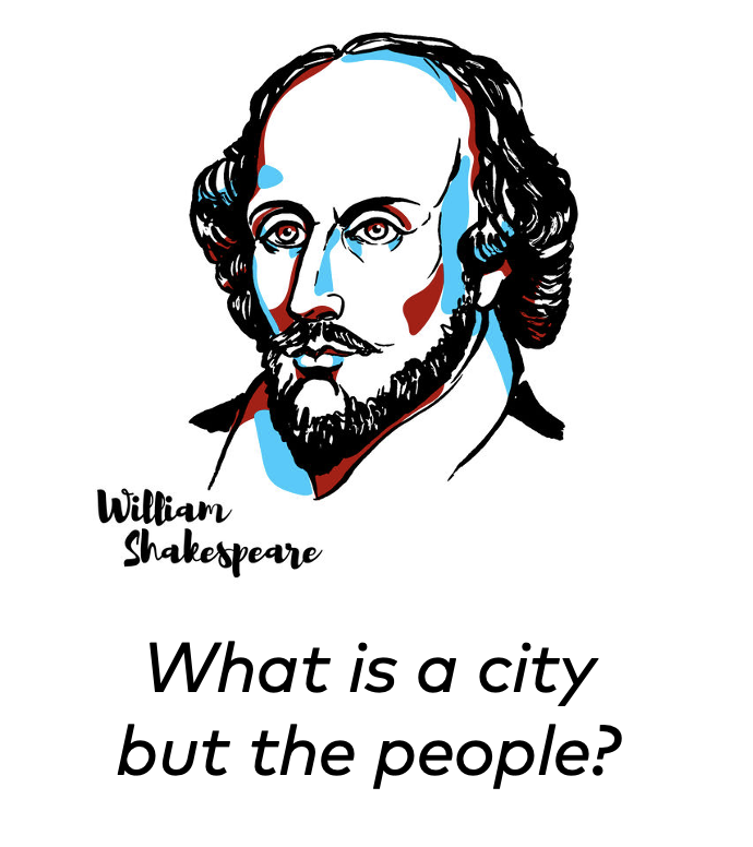 William Shakespeare - What is a city but the people