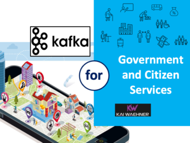 Apache Kafka for Government and Citizen Services in the Public Sector