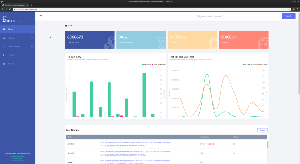 EthVM - A Kafka based Crpyto and Blockchain Explorer