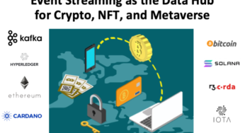 Apache Kafka as Data Hub for Crypto, DeFi, NFT, Metaverse – Beyond the Buzz