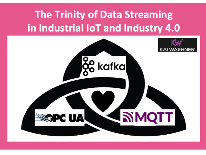 The Trinity of Data Streaming in Industrial IoT - Apache Kafka MQTT OPC UA