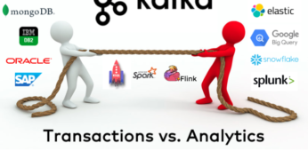 Analytics vs. Transactions in Data Streaming with Apache Kafka