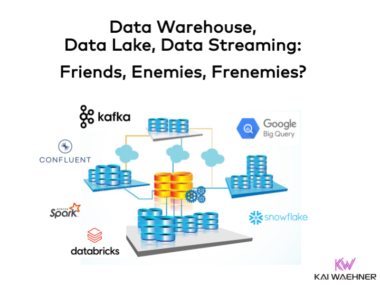 Data Warehouse vs Data Lake vs Data Streaming Comparison