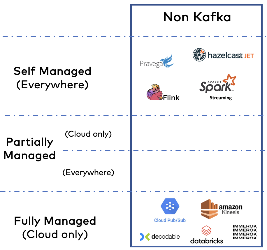 Data Streaming SaaS like Apache Flink Spark Databricks Amazon Kinesis and Google PubSub