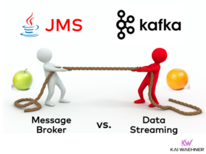 JMS Message Broker vs Apache Kafka Data Streaming