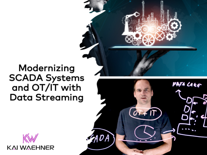 Modernization of OT IT and SCADA with Data Streaming