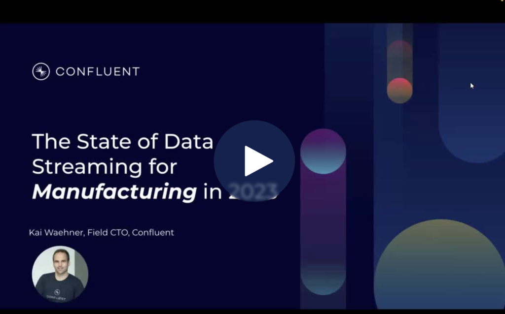 The State of Data Streaming for Manufacturing in 2023