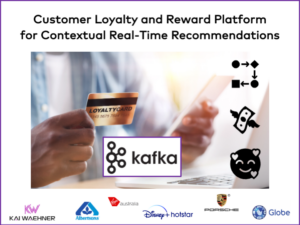 Real Time Customer Loyalty and Reward Platform with Apache Kafka