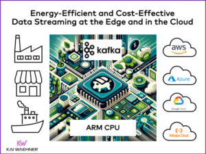 Data Streaming with Apache Kafka and ARM CPU at the Edge and in the Cloud