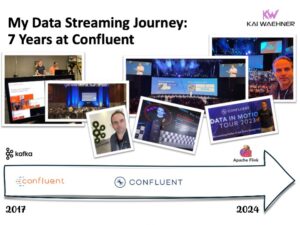 My Data Streaming Journey with Kafka and Flink - 7 Years at Confluent