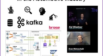 Apache Kafka in Manufacturing at Automotive Supplier Brose for Industrial IoT Use Cases