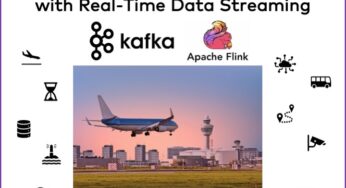 The Digitalization of Airport and Airlines with IoT and Data Streaming using Kafka and Flink