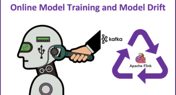 Online Model Training and Model Drift in Machine Learning with Apache Kafka and Flink