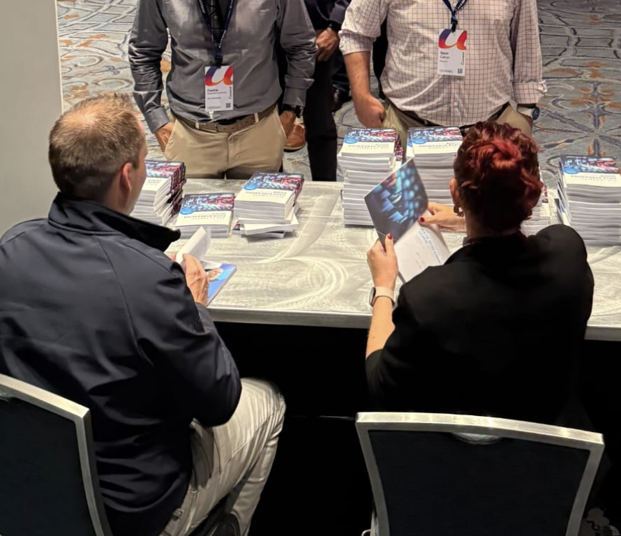 Kai Waehner and Evi Schneider with Free Printed Copies