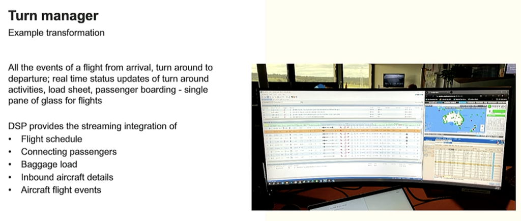 Qantas Turn Manager Built with Data Streaming using Apache Kafka for Flight and Airport Operatons