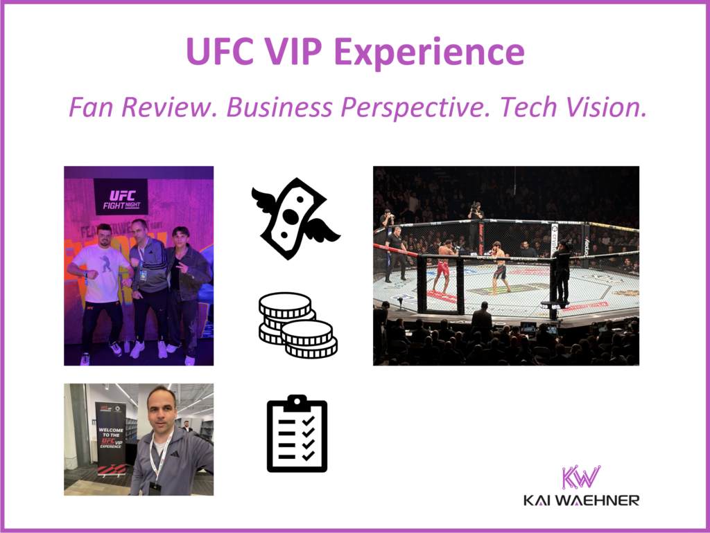 UFC VIP Experience - Fan Review - Business Perspective - Tech Vision