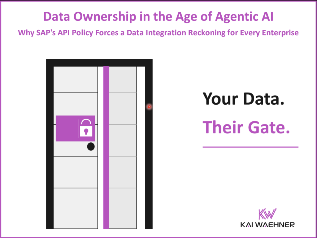 Data Ownership in the Age of Agentic AI: SAP API Policy and the Data Integration Reckoning